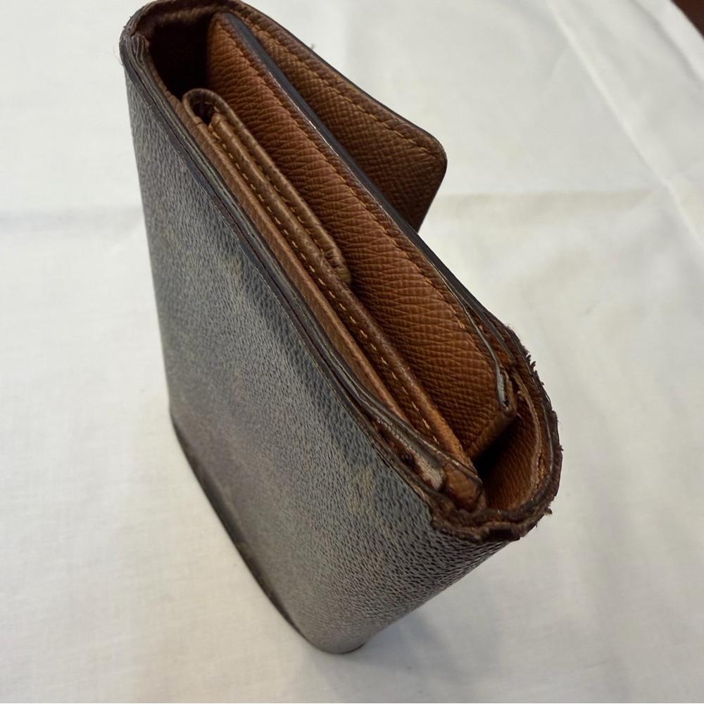 Louis Vuitton Monogram Porte Monnaie Billets Viennois‎ Wallet Coin Purse Vintage - Picture 4 of 10